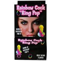 Rainbow Ring Pop Multi-Color Cock Pops - Party Fun