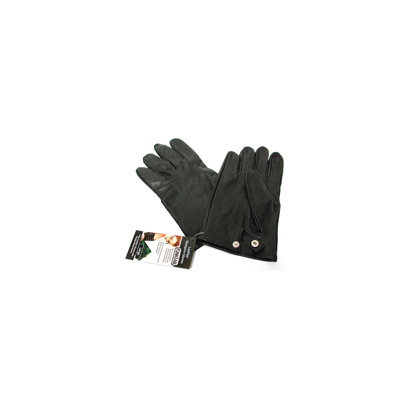 Leather Vampire Gloves for Sensory Play