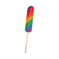 Rainbow Jumbo Cock Pops Display for Parties