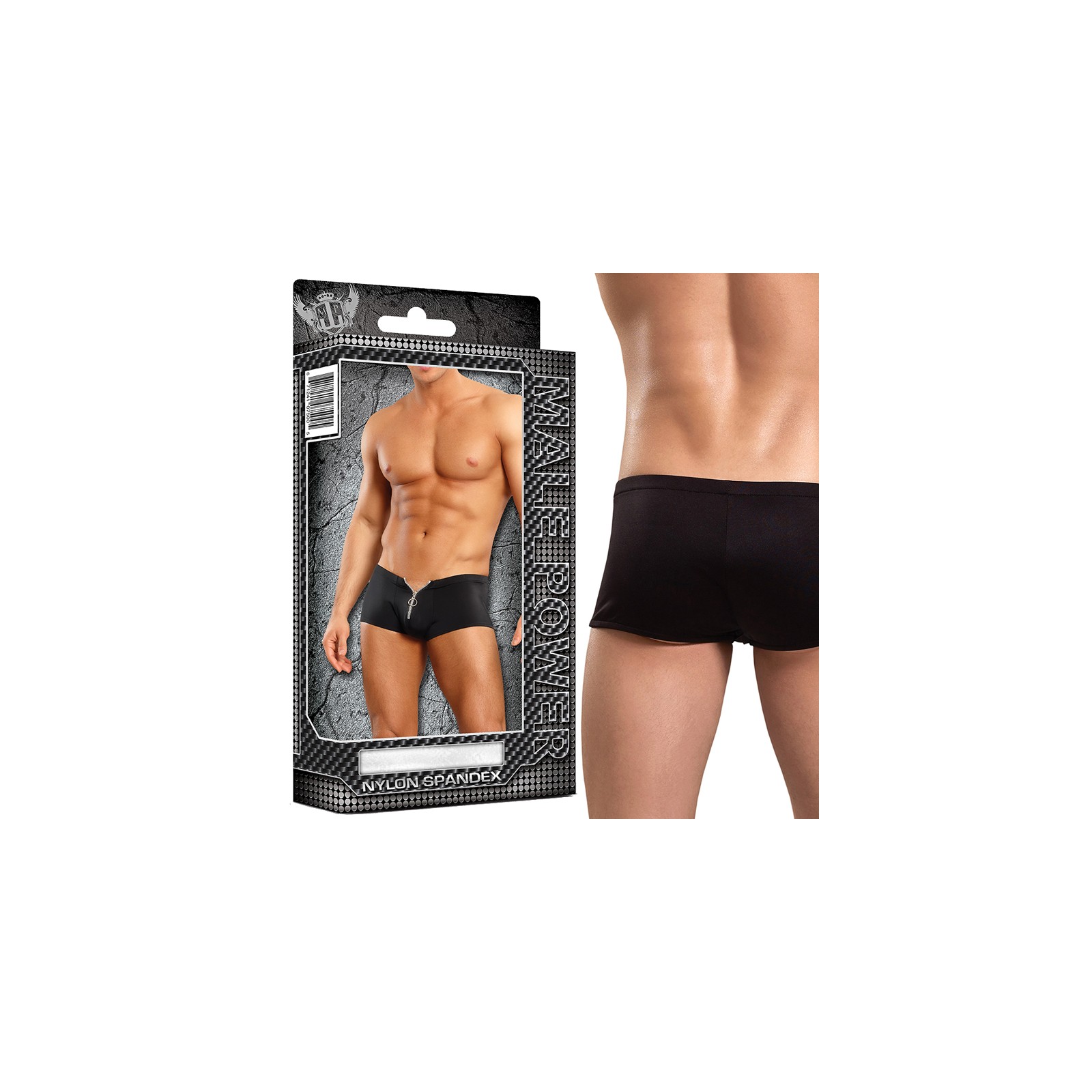 Boxers con Cierre Male Power L/XL - Lencería Masculina Elegante