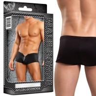 Male Power Zipper Shorts L/XL - Fashionable Men's Underwear