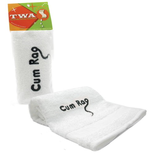 Cum Rag Towel for Humorous Moments