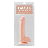 Pipedream Basix 8 in. Dong with Suction Cup for Realistic Pleasure