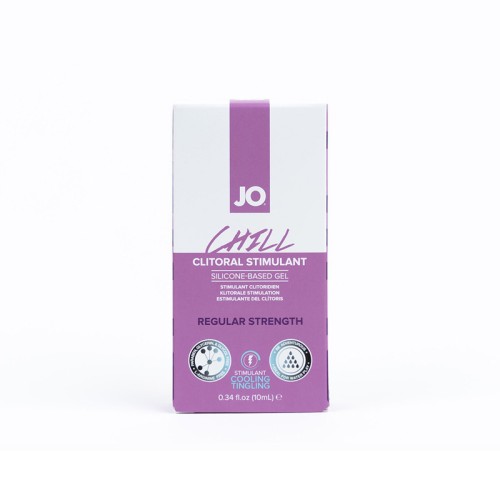 JO Chill Estimulante Clitoriano 0.34 oz. - Sensación Fría Intensa