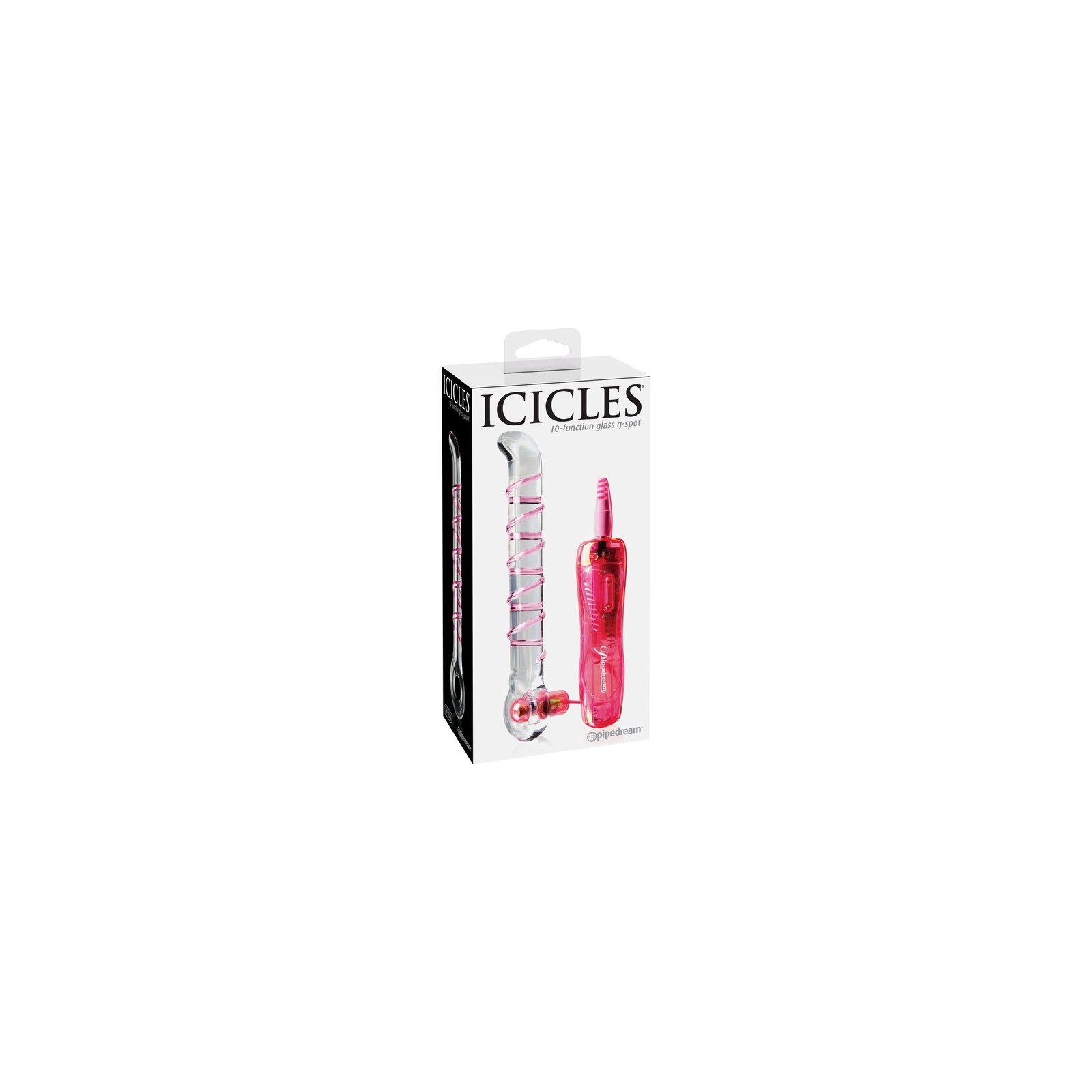 Pipedream Icicles No. 4 Vibrating G-Spot Dildo