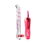 Pipedream Icicles No. 4 Vibrating G-Spot Dildo