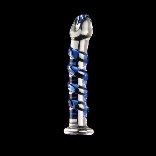 Pipedream Icicles No. 5 Curved Glass Dildo