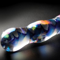 Dildo de Vidrio Wavy 7 in. Pipedream Icicles No. 8 para Placer Supremo