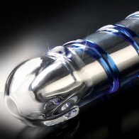 Dildo de Cristal Estriado Pipedream Icicles No. 20