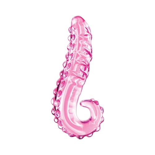 Pipedream Icicles No. 24 Curved Textured Glass Dildo