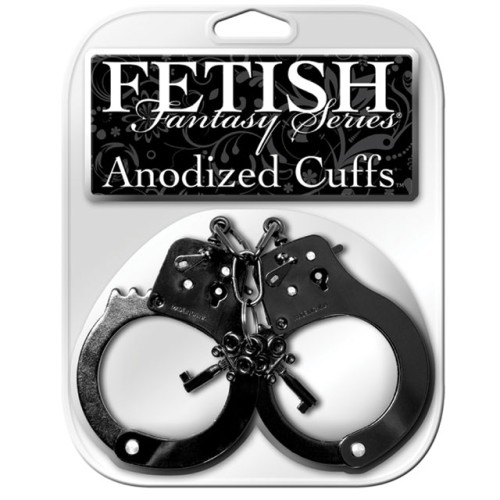 Fetish Fantasy Anodized Metal Cuffs