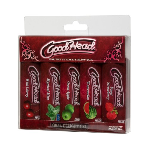 GoodHead Gel Oral Delight Paquete de 5