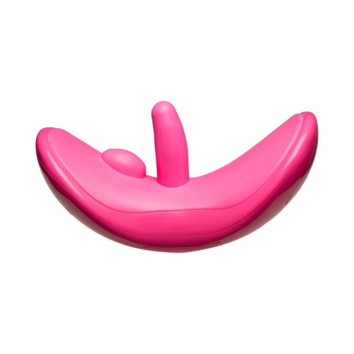 iRide Hands-Free Clit Stimulating Vibrator in Pink