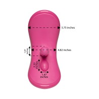 iRide Hands-Free Clit Stimulating Vibrator in Pink