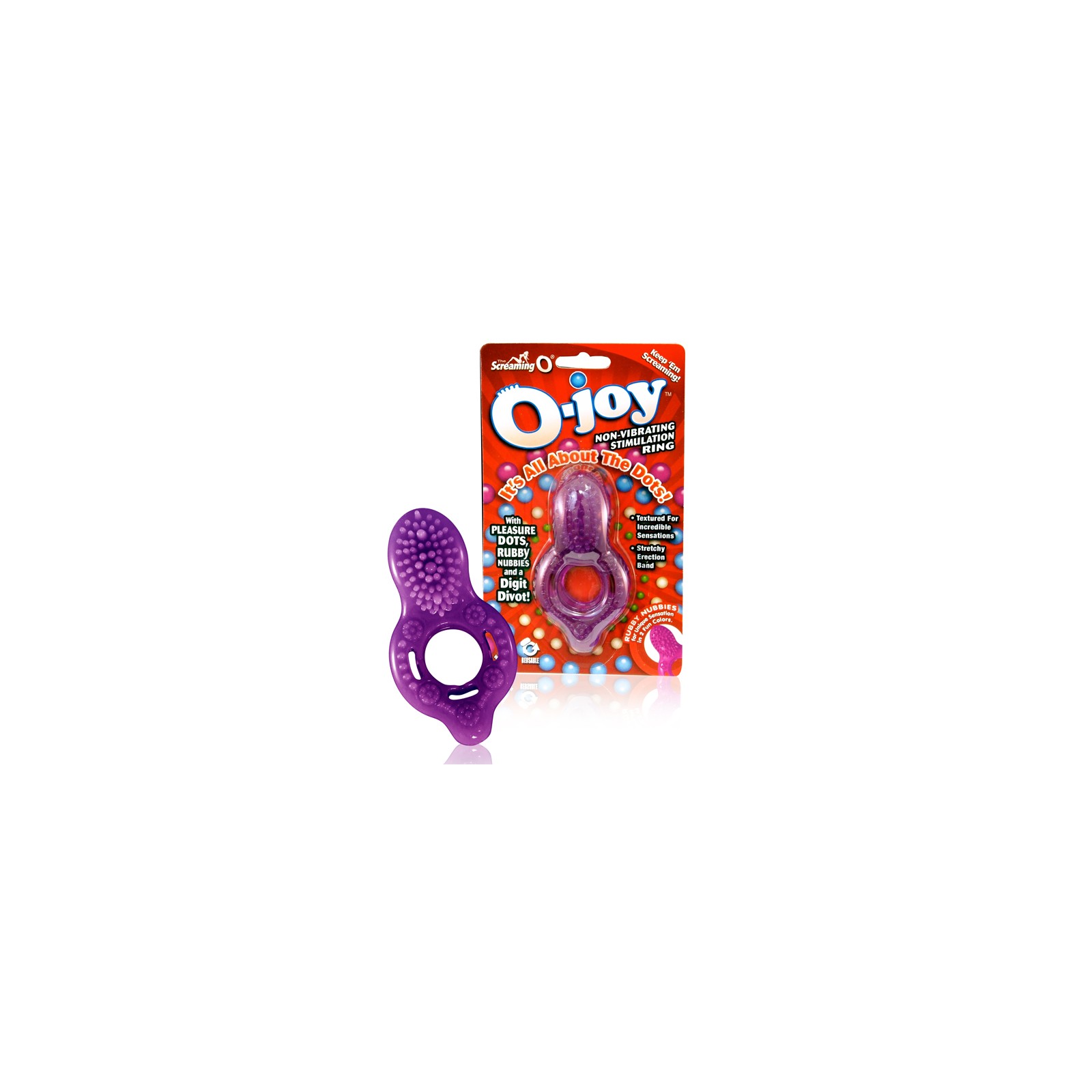 Screaming O O-Joy Cock Ring - Purple