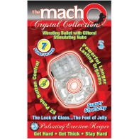 Macho Crystal Coll Vibrating Erection Keeper