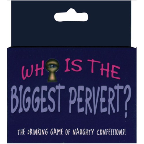 Who's The Biggest Pervert Card Game - Fun Party Game