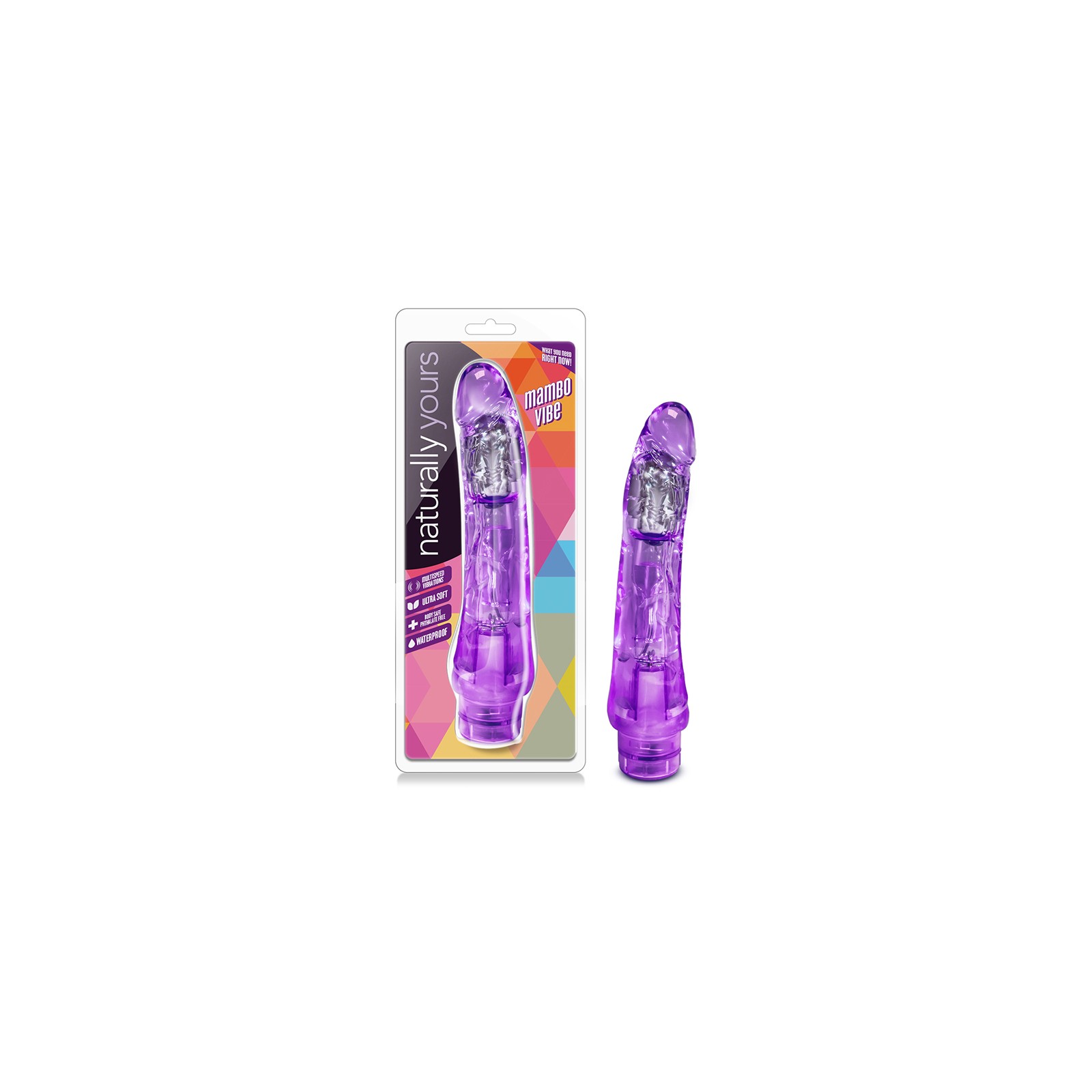 Naturally Yours Realistic 9 Inch Vibrating Dildo