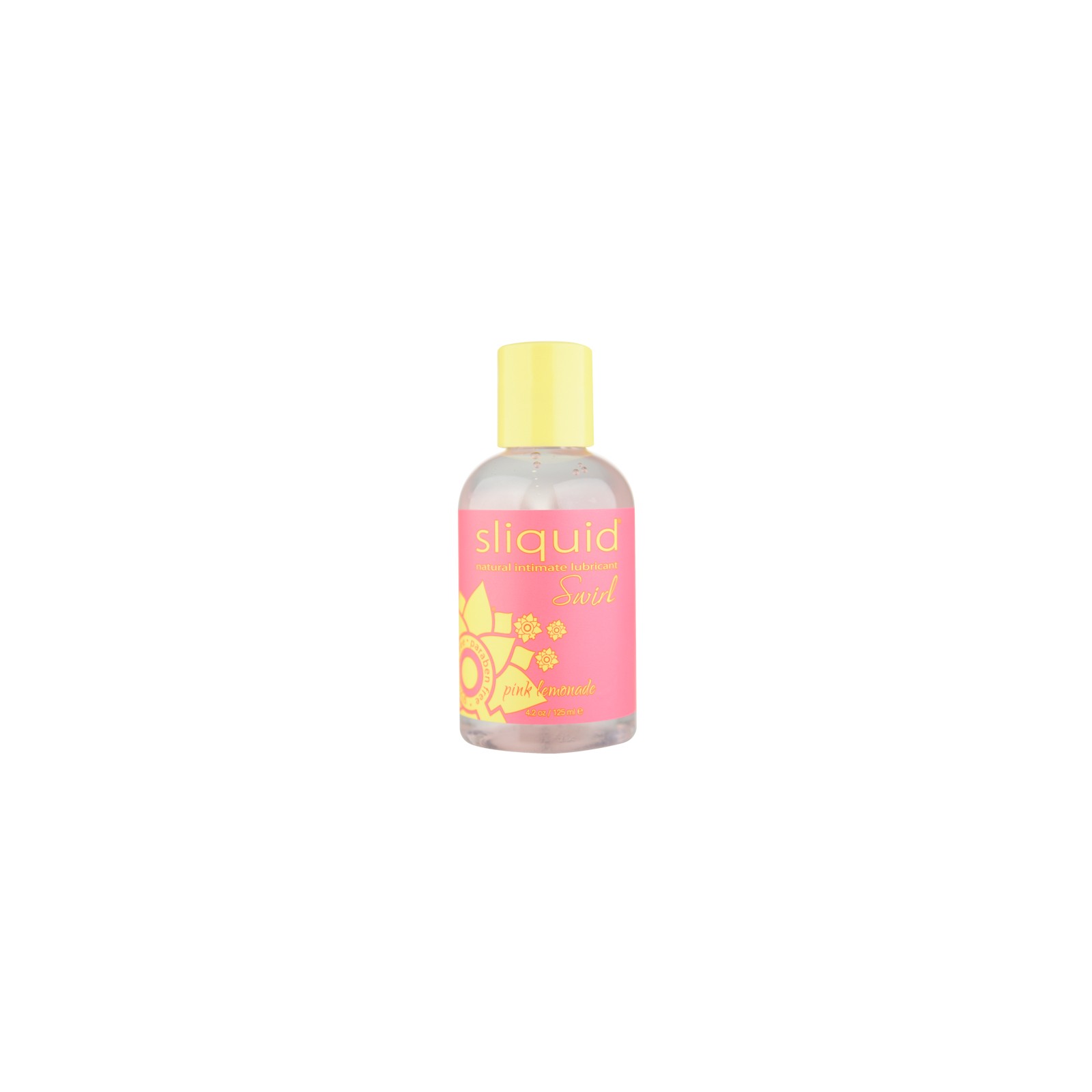 Lubricante Sliquid Swirl Sabor Limón Rosa 4.2 oz.