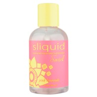 Lubricante Sliquid Swirl Sabor Limón Rosa 4.2 oz.