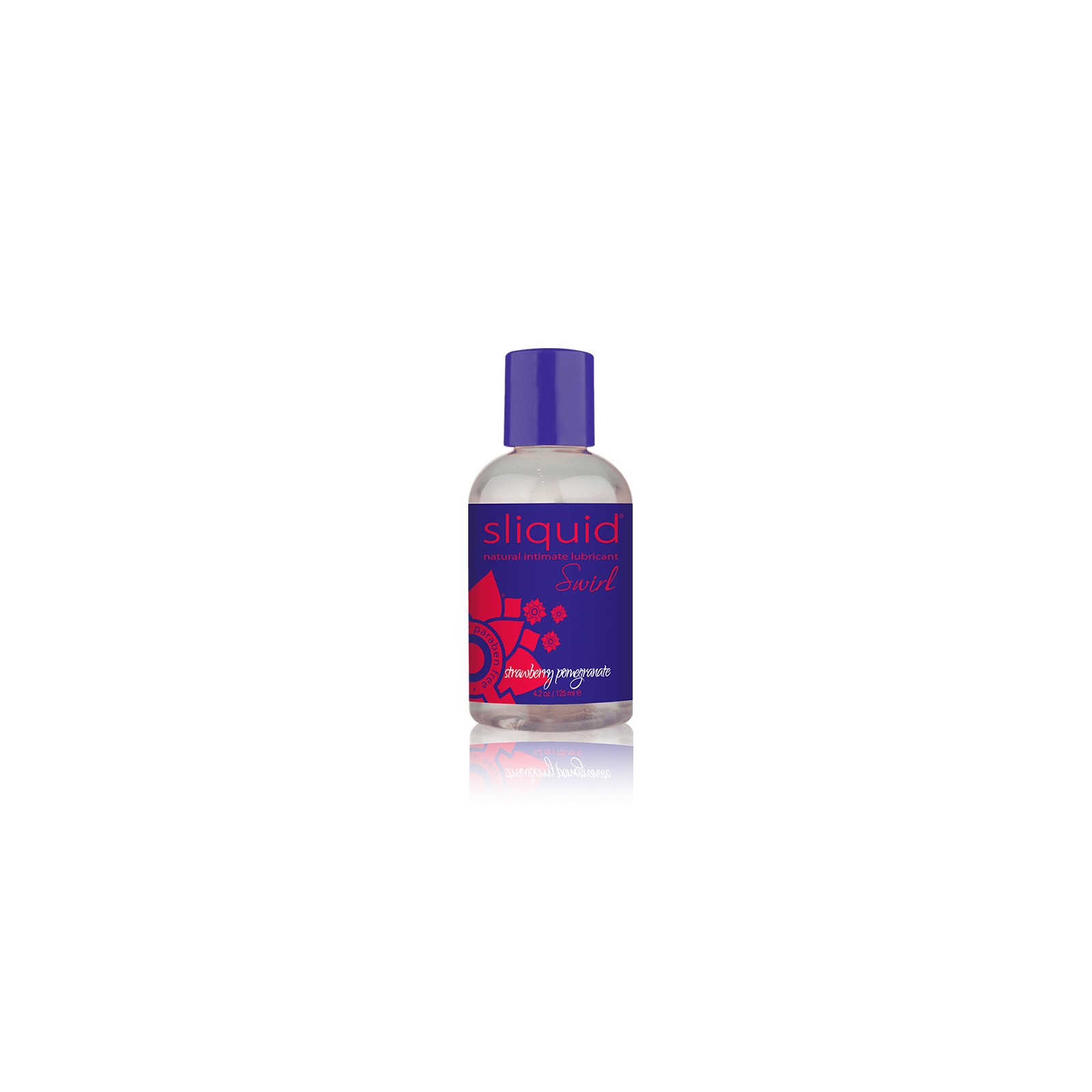 Lubricante con Sabor a Fresa y Granada Sliquid Swirl para Placer