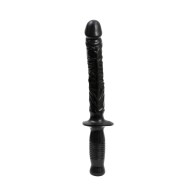 El Manhandler Dildo Negro de PVC