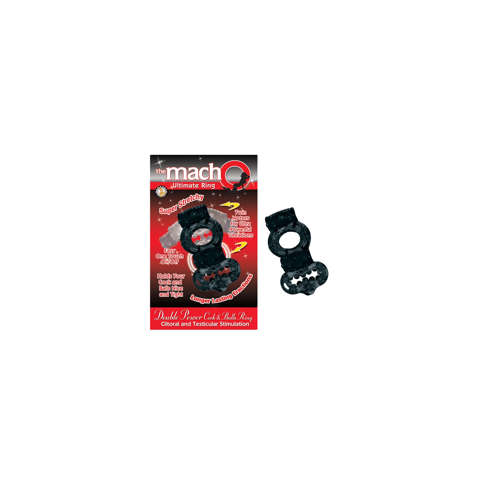 Anillo Vibrante Macho 2X Power - Placer Supremo