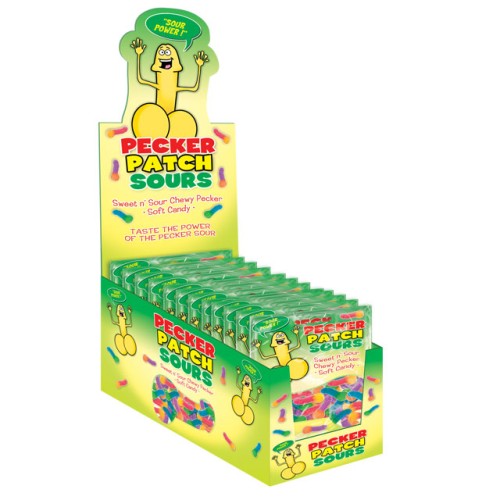 Pecker Patch Sour Gummies for Fun Treats