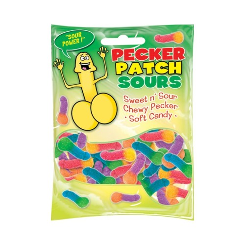 Pecker Patch Sour Gummies for Fun Treats