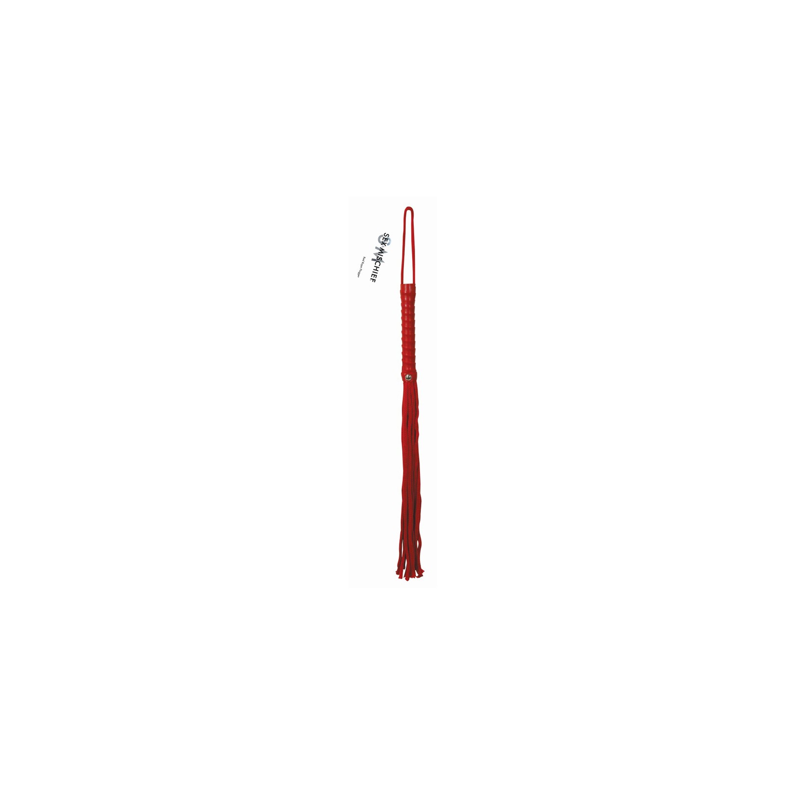 Flogger de Cuerda Roja de Sportsheets - Perfecto para Juegos BDSM