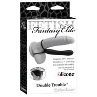 Pipedream Elite Strap-On Doble Problema para Doble Placer