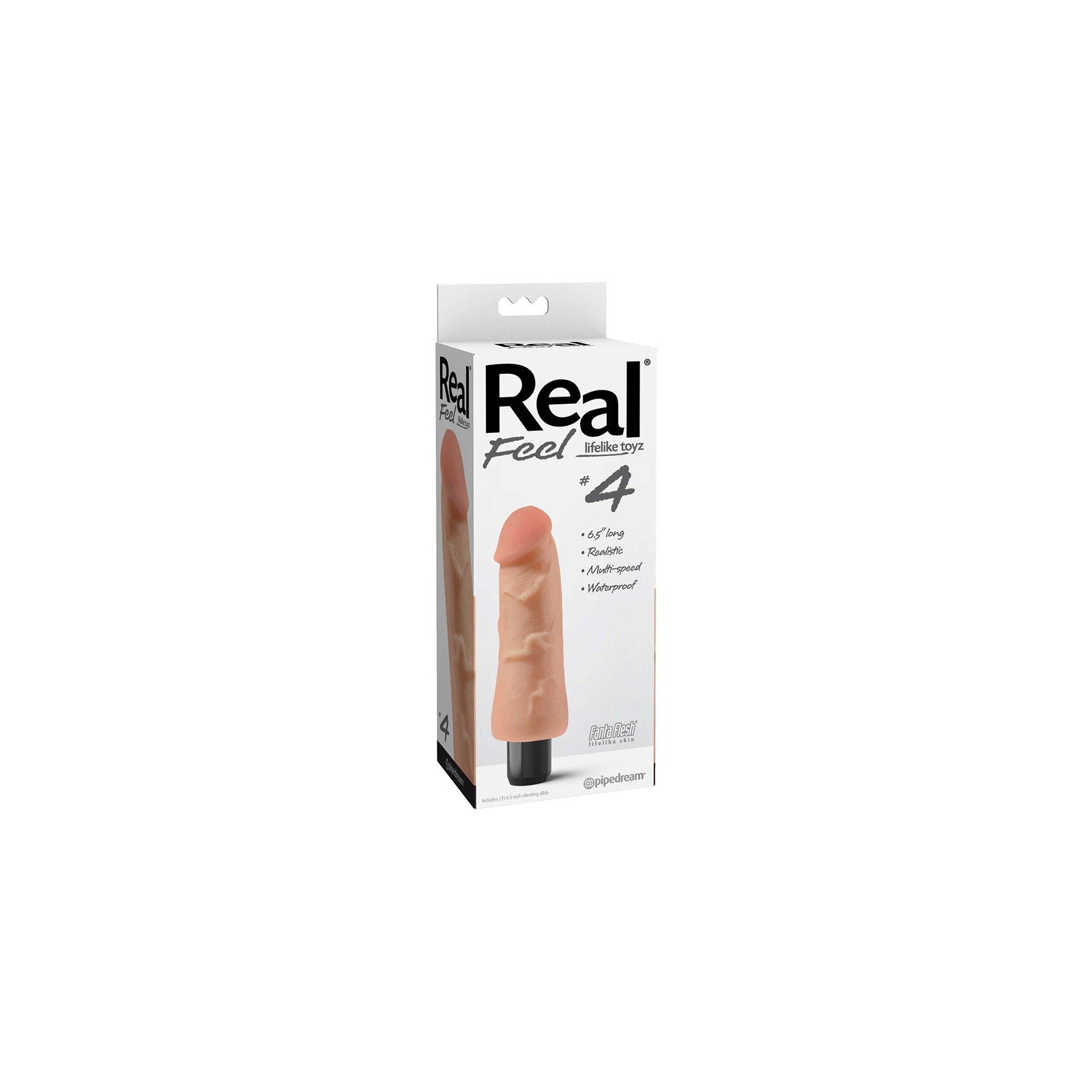 Dildo Vibrante Realista Pipedream 6.5in Beige