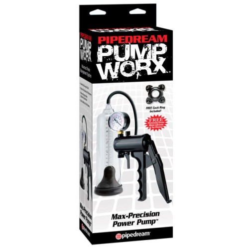 Pipedream Pump Worx Max-Precision Power Pump for Enlargement