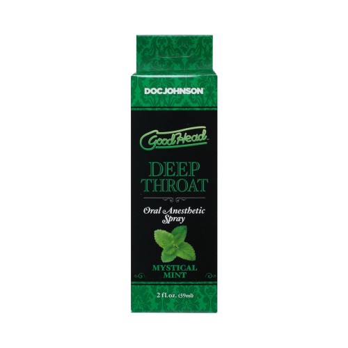 Spray GoodHead para Profundidad de Garganta Menta