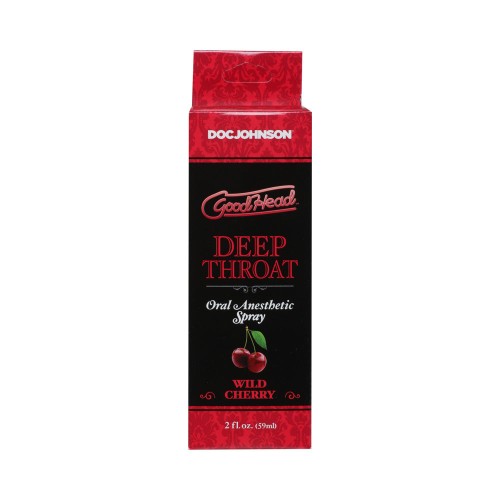 GoodHead Deep Throat Spray Wild Cherry