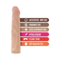 X5 Plus Realistic 7.5 in. Dildo - Poseable and Realistic Feel