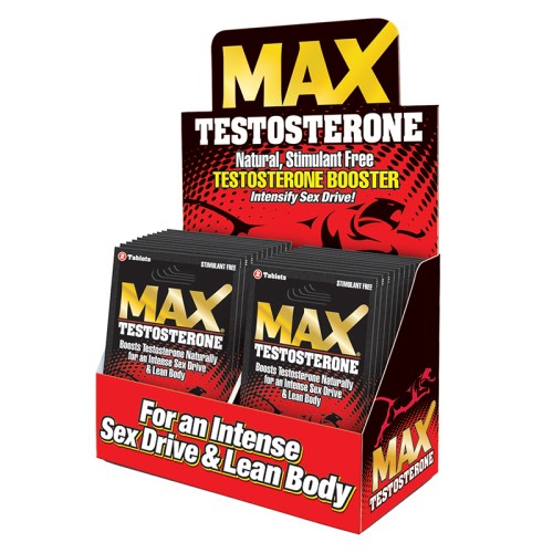 MaxTestosterone Booster Pills - Natural Testosterone Support