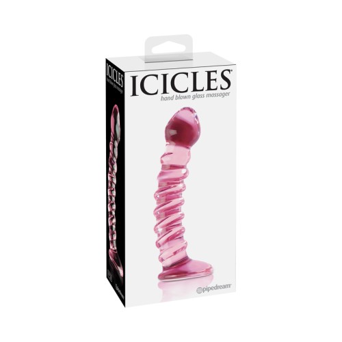 Dildo de Cristal Pipedream Icicles No. 28 para Placer Absoluto