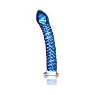 Dildo de Vidrio Texturizado Pipedream Icicles No. 29 para Placer de Lujo