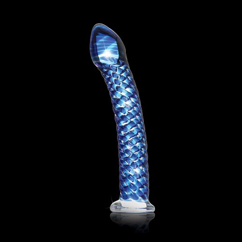 Dildo de Vidrio Texturizado Pipedream Icicles No. 29 para Placer de Lujo