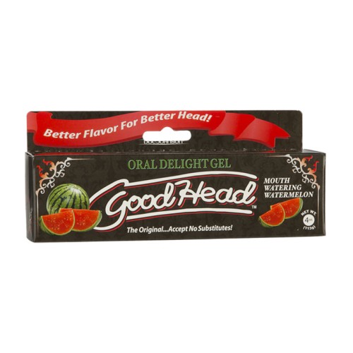 Gel para Placer Oral GoodHead Sandía 4 oz.