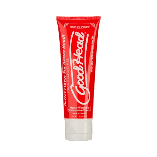 Gel para Placer Oral GoodHead Sandía 4 oz.