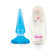 B Yours Basic Remote-Controlled Vibrating Anal Plug in Blue