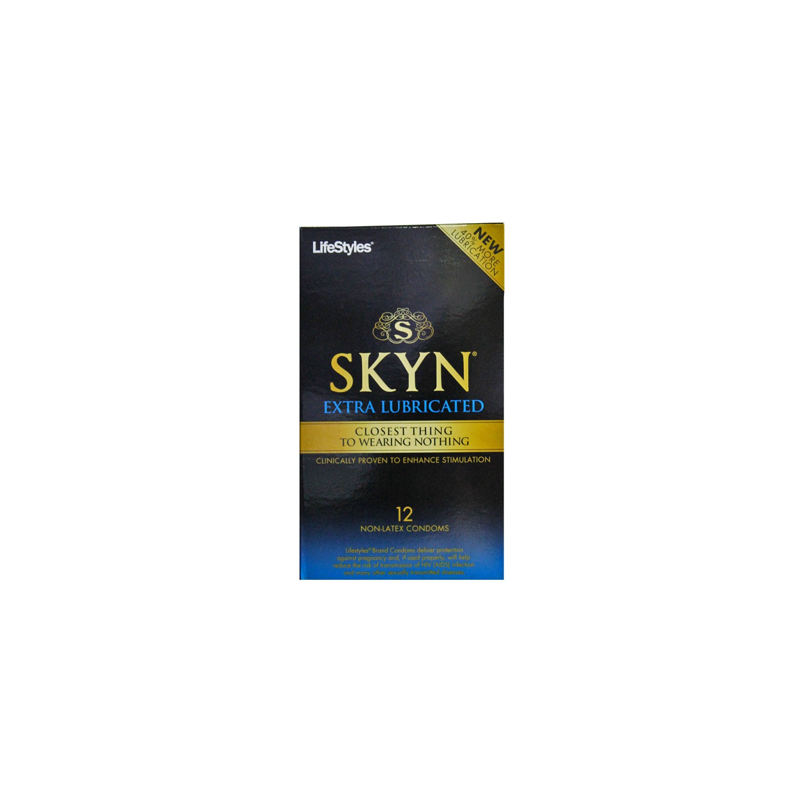 Condones LifeStyles SKYN Extra Lubricados para Placer Sensorial