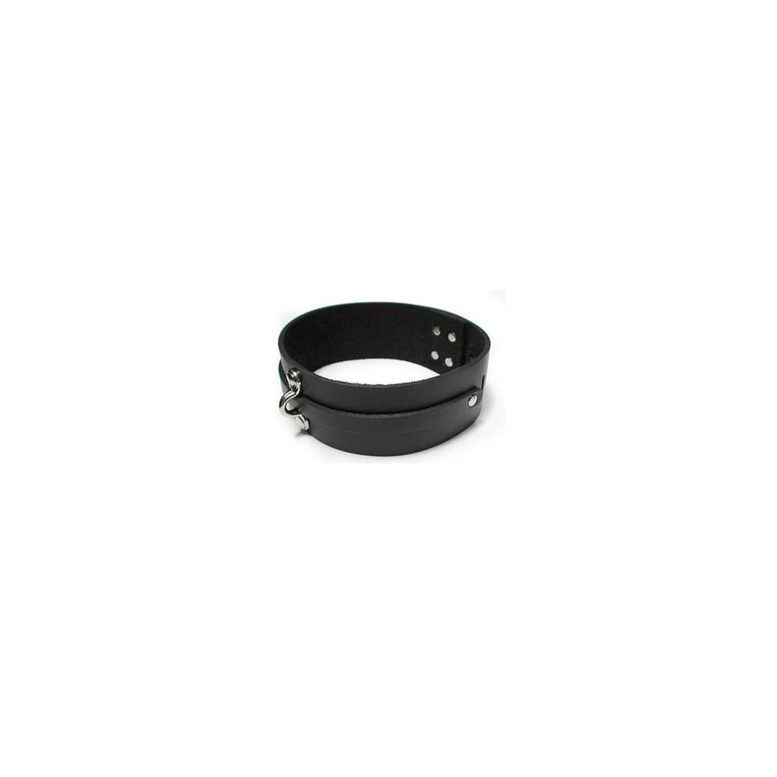 Collar de Cuero KinkLab Bondage Negro