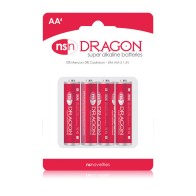 Baterías Alcalinas AA Dragon - Potencia Duradera