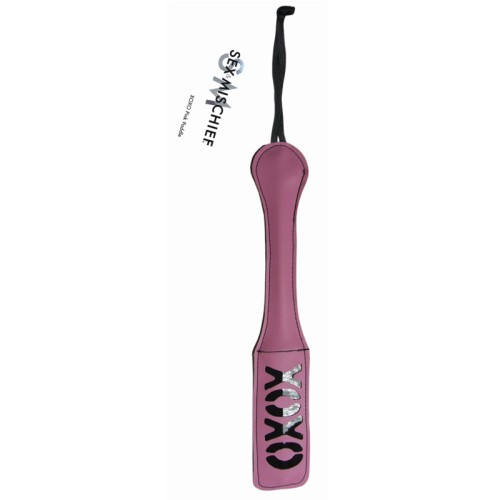 Sportsheets XOXO Pink Impression Paddle - Fun and Playful