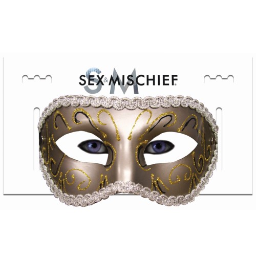 Gold Masquerade Mask Sportsheets