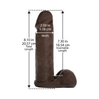 Vac-U-Lock 8-Inch ULTRASKYN Cock