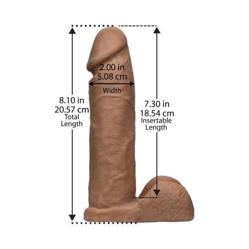 8-Inch ULTRASKYN Cock for Realistic Pleasure